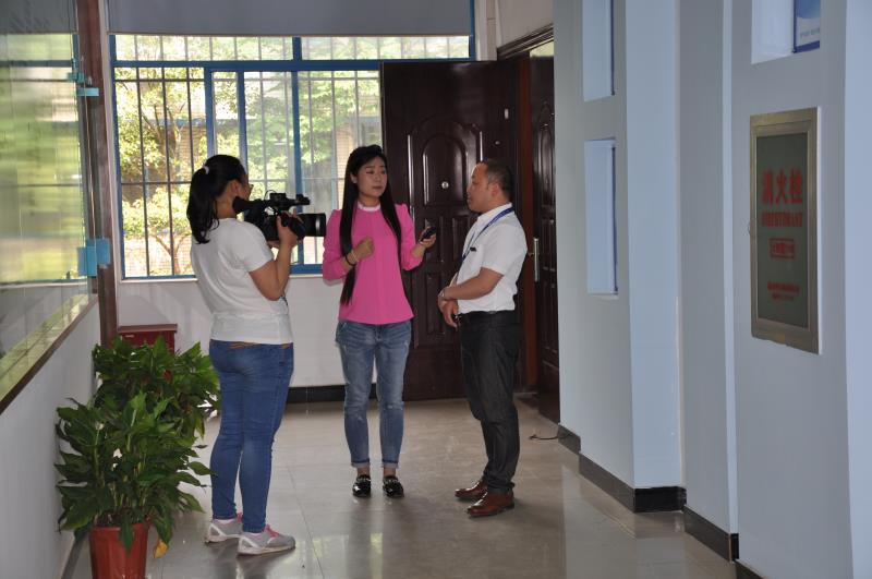 黄陂电视台采访