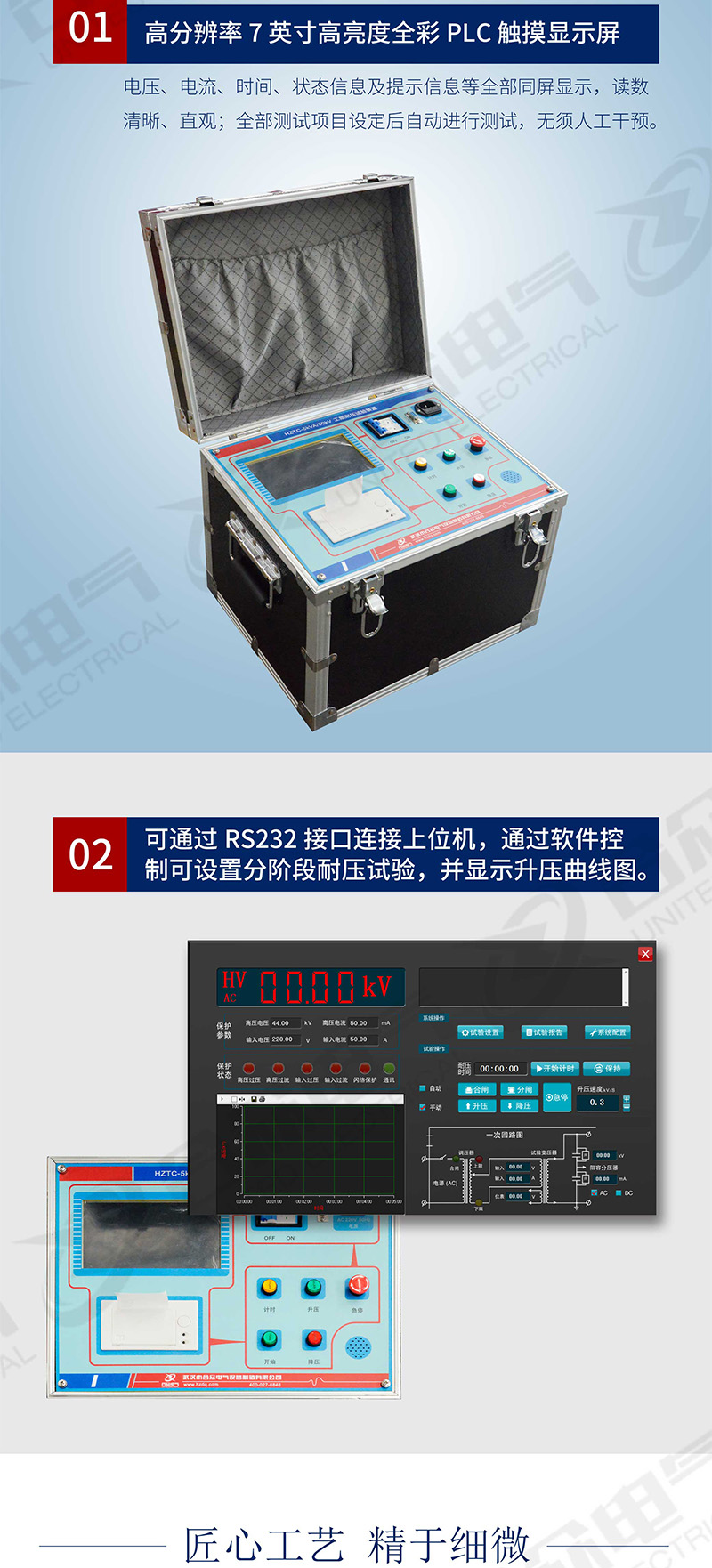 充气式工频耐压试验装置 智能型
